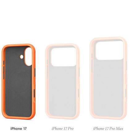 Husa de protectie Beats pentru iPhone 17 Pro, Rugged Case cu MagSafe and Camera Control – Sierra Orange