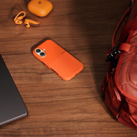 Husa de protectie Beats pentru iPhone 17 Pro, Rugged Case cu MagSafe and Camera Control – Sierra Orange