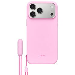 Apple Husa de protectie Beats pentru iPhone 17 Pro Max, Kickstand Case cu MagSafe and Camera Control - Pebble Pink