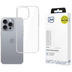 OTHER Husa de protectie 3mk Clear Case pentru iPhone 16 Pro Max, Transparent