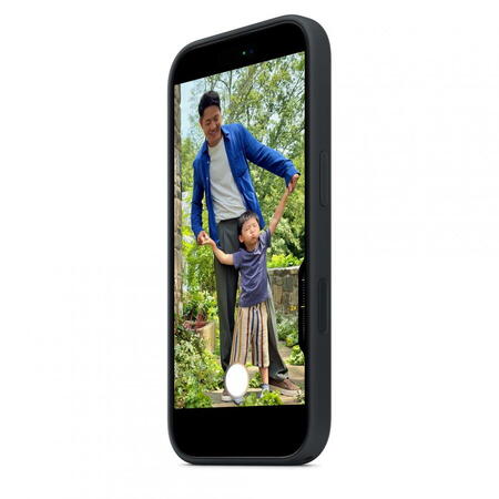 Husa de protectie Apple Silicone Case cu MagSafe pentru iPhone 17, Black