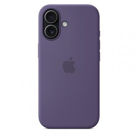 Husa de protectie Apple Silicone Case cu MagSafe pentru iPhone 17, Purple Fog
