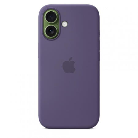 Husa de protectie Apple Silicone Case cu MagSafe pentru iPhone 17, Purple Fog