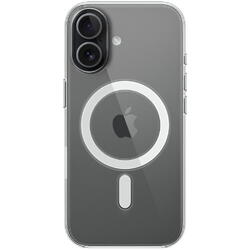 Husa de protectie Apple Clear Case cu MagSafe pentru iPhone 17, Transparent