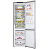 LG Combina frigorifica No Frost, 387 l, H 203 cm, Clasa A, argintiu