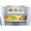 LG Combina frigorifica No Frost, 387 l, H 203 cm, Clasa A, argintiu