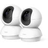 Cameră Wireless TP-LINK TAPO C200P2 (2-PACK), Cloud, De interior, Vedere nocturnă, Negru/Alb