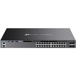 Switch TP-Link Omada SG6428XHP, 24 porturi, PoE+
