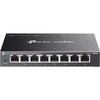 Switch TP-Link ES208G Omada 8-Port Gigabit, 4-Port PoE+, 8xLAN, 10/100/1000 Mbps, 65W