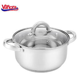 Vanora CRATITA INOX+CAPAC 22x10.5CM,3.9L, IRENE