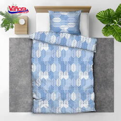 Vanora Set de pat single bumbac, 92 gsm, Arrow