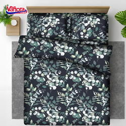 Vanora Set de pat king size bumbac, 92 gsm,Jade