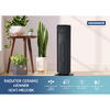 Radiator ceramic tip turn Heinner HCHT-MD20BK, 2 trepte de putere, temporizator, protectie supraincalzire