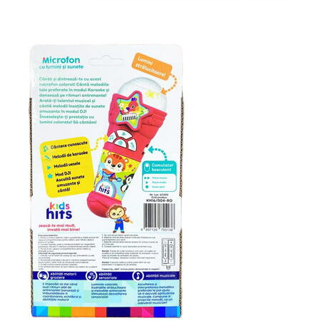MICROFON CU LUMINI SI SUNETE