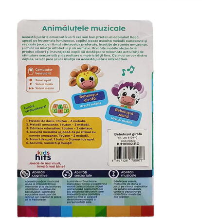 JUCARIE-BEBELUSUL GIRAFA