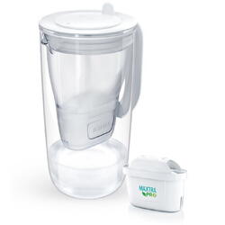 Cana filtranta Brita Glass+1 Maxtra Pro PP, 2.5 L, Gri