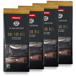 Cafea boabe Miele Bio One for All, Black edition, 4 x 250 g