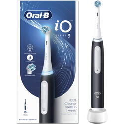 Periuta de dinti electrica ORAL-B iO3, 3 programe, 1 capat, negru