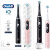 Set periute de dinti electrice Braun Oral-B iO 3, 3 moduri, Negru/Roz