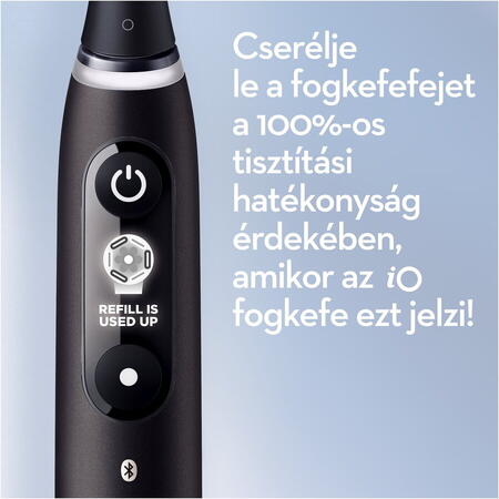 Set periute de dinti electrice Braun Oral-B iO 3, 3 moduri, Negru/Roz