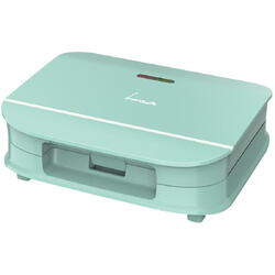 Sandwich maker FRAM FSM-700GR, 700 W, placi fixe cu invelis antiaderent, Verde