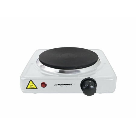Plita electrica Esperanza St. Helens EKH013W 1000W 15.5cm Alb