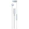 Casti In-Ear SONY IER-EX15CW, Cu Fir, Microfon, USB-C, Alb