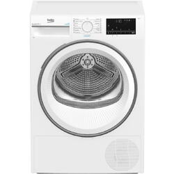 Uscator de rufe Beko B3T68230, Pompa de caldura, 8 kg, 15 programe, Clasa D, Alb, SteamCure, RecycledDry, EcoGentle, Aquawave