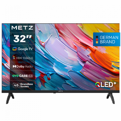 Televizor QLED METZ 32MQF7000Z, 80 cm, Smart Google TV, HD, Clasa E (Model 2025)