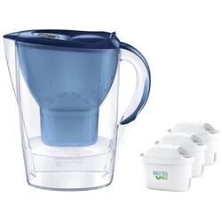 Cana filtranta Brita Marella + 3 Maxtra Pro PP, albastra