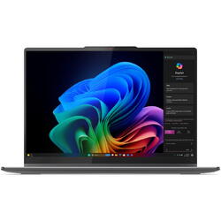 Laptop Lenovo Yoga 7 2-in-1 16ILL10 cu procesor Intel® Core Ultra 7 258V pana la 4.8GHz, 16" 2.8K, WQXGA+, OLED, 120Hz, Touch, 32GB LPDDR5x RAM, 1TB SSD, Intel® Arc™ Graphics, Windows 11 Pro, Luna Grey, 3y on-site Premium Care
