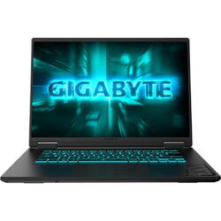 Laptop GIGABYTE Gaming 16'' A16 3VH, WUXGA 165Hz, Procesor AMD Ryzen™ 7 260 (16M Cache, up to 5.10 GHz), 16GB DDR5, 1TB SSD, GeForce RTX 5060 8GB, No OS, Black Steel