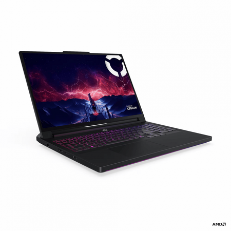 Laptop Lenovo Gaming 16'' Legion Pro 7 16AFR10H, WQXGA OLED 240Hz, Procesor AMD Ryzen™ 9 9955HX (64M Cache, up to 5.4 GHz), 64GB DDR5, 1TB SSD, GeForce RTX 5070 Ti 12GB, No OS, Eclipse Black