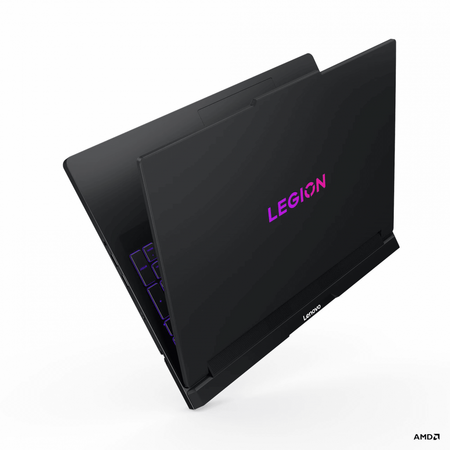 Laptop Lenovo Gaming 16'' Legion Pro 7 16AFR10H, WQXGA OLED 240Hz, Procesor AMD Ryzen™ 9 9955HX (64M Cache, up to 5.4 GHz), 64GB DDR5, 1TB SSD, GeForce RTX 5070 Ti 12GB, No OS, Eclipse Black