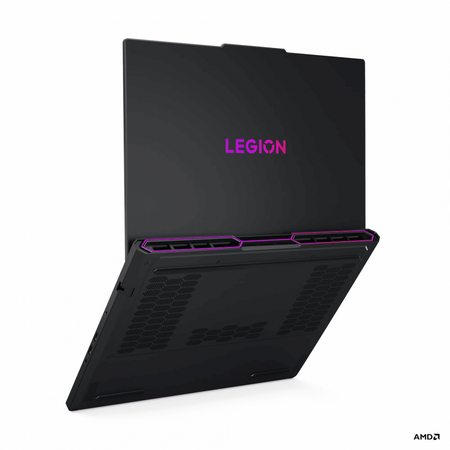 Laptop Lenovo Gaming 16'' Legion Pro 7 16AFR10H, WQXGA OLED 240Hz, Procesor AMD Ryzen™ 9 9955HX (64M Cache, up to 5.4 GHz), 64GB DDR5, 1TB SSD, GeForce RTX 5070 Ti 12GB, No OS, Eclipse Black