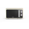 Heinner Cuptor cu microunde HMW-MD20MRCR, 20 L, control mecanic, 800 W, 5 trepte de putere, Crem