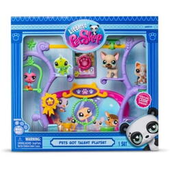 Figurina Pets Got Talent Playset, Littlest Pet Shop, Multicolor