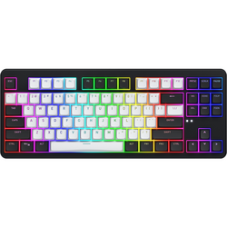 Tastatura Gaming HATOR Rockfall 3 TKL Wireless Aurum Orange Linear Switch Mecanica Black