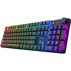 Tastatura Gaming Trust Gaming Wireless RGB Huano Linear White Switch Mecanica Black