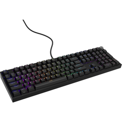 Tastatura Gaming Genesis THOR 404 US RGB Gateron Yellow Pro Switch Mecanica Black