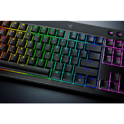 Tastatură wireless pentru jocuri Razer BlackWidow V4 Low-Profile HyperSpeed, Negru, Dongle Wi-Fi / USB Type-C