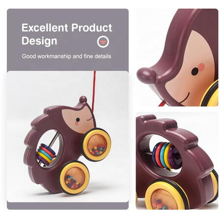 Jucarie de tras interactiva, Arici