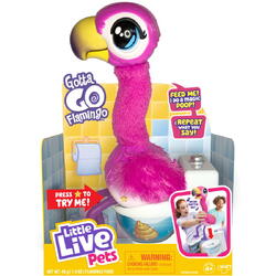 Moose Jucarie interactiva Flamingo Little Live Pets - Gotta go, Roz