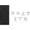 Televizor Mini LED TCL 98Q8C, 248 cm, Smart, Google TV Ultra HD 4K, 100 Hz, Clasa D