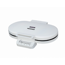 Heinner Aparat de facut gofre HWF-F14002WH, 1400 W, invelis antiaderent, termostat ajustabil, Alb