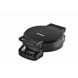 Heinner Aparat de facut gofre HWF-F1200BK, 1200 W, invelis antiaderent, termostat ajustabil, Negru