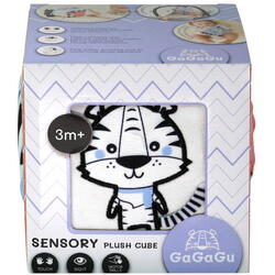 Cub senzorial de plus GaGaGu, cu activitati, 10 cm