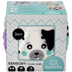 Cub senzorial de plus GaGaGu, cu activitati, 15 cm