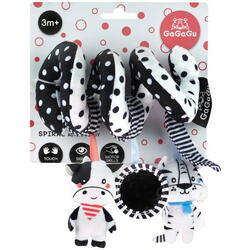 Set 3 jucarii GaGaGu - Vacuta, tigru, oglinda