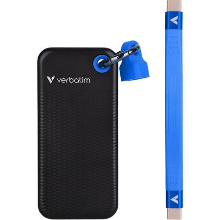 Pocket SSD USB 3.2 Gen 2 1TB Black/Blue Verbatim